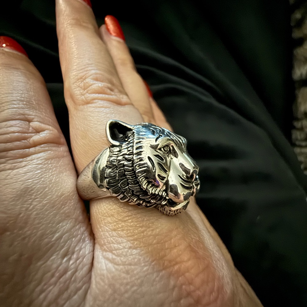 NWT Effy tiger face ring, size 10 - Picture 4 of 7